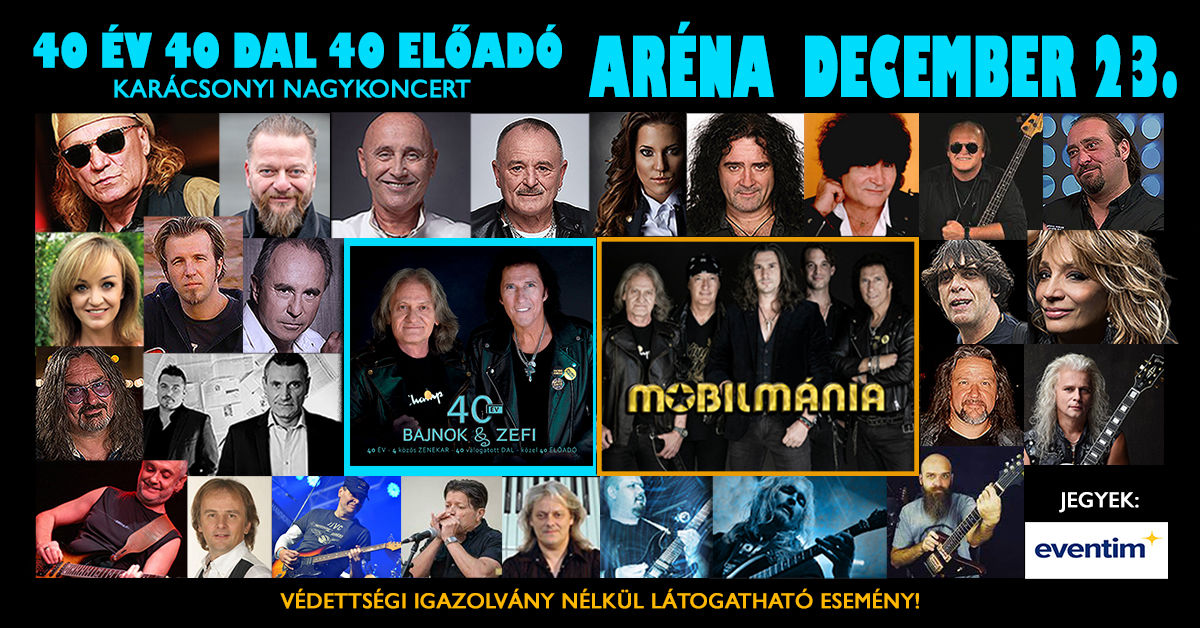 40 év rock 40 előadó