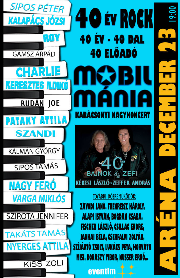Vikidál 70, Zeffer 60, Mobilmánia 10 CD-DVD